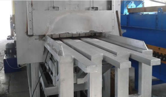 Walking beam annealing furnace