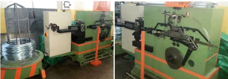 Wire hanger machine technical view